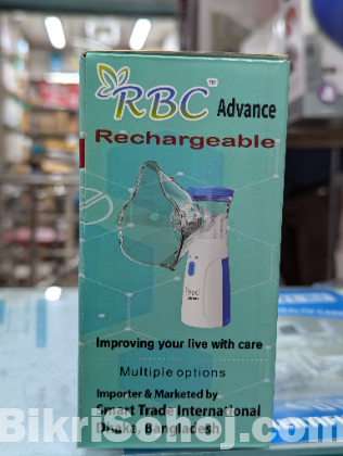 R B C Advance Mesh Nebulizer Rechargeable 1 Year Warranty